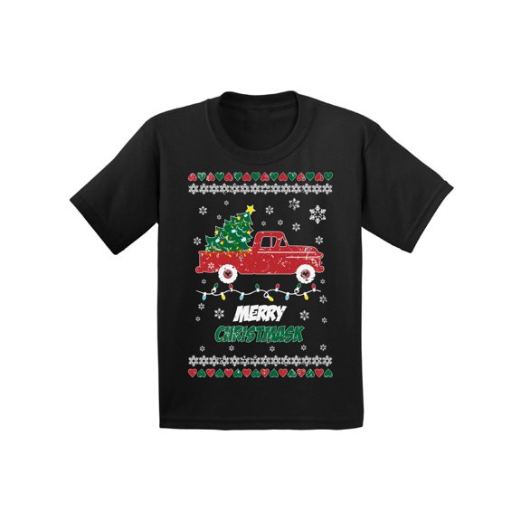 Merry Christmask T-Shirt for Kids Christmas Tee for Boys Merry Christmas Girls Shirt New Year 2021 Xmas Gifts Funny Christmas Youth Top