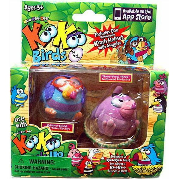 Kooollectibles KooKoo Birds Mini Figure 2-Pack (Random Birds)
