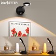 thumbnail image 1 of DAYBETTER Luces LED con Sensor de Movimiento Funciona con Pilas, Giratorias 360 Grados, 3 Temperaturas de Color, para Dormitorio, Pintura (1 Paquete, Negro), 1 of 8