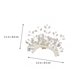 thumbnail image 2 of 2pcs Pearl Shoe Clips Crystal Bridal Shoe Buckles Decorative Shoe Charms, 2 of 6
