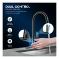 thumbnail image 6 of Modern Touchless Matte Black Pull-Down Kitchen Faucet, 6 of 8