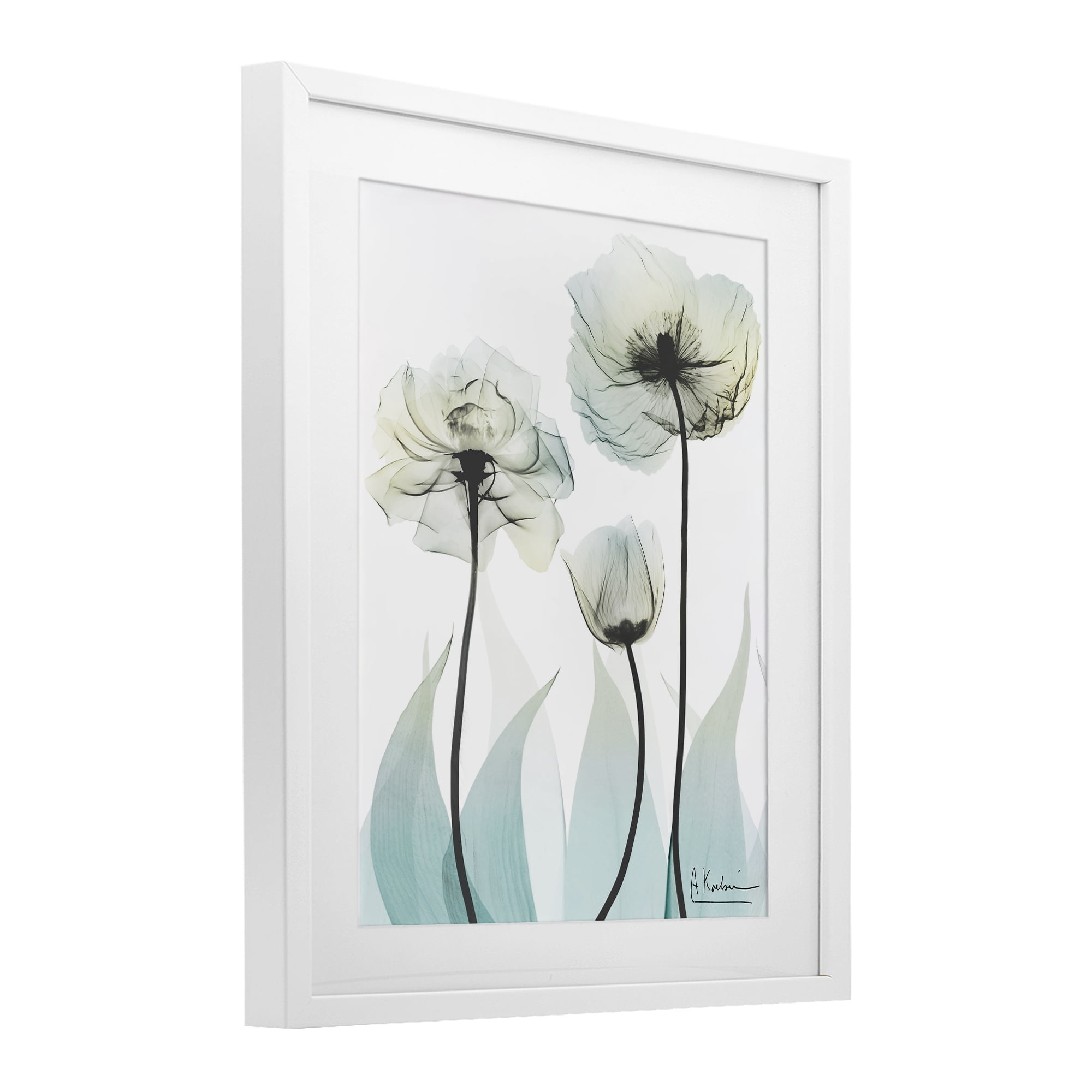Stupell Industries Luxury Of Creation White Framed Print Under Glass, design by Albert Koetsier