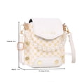 thumbnail image 4 of Bolso Hombro Coreano para Mujer Informal Tendencia Callejera Bolsos Perlas A La Cruzado Compras, 4 of 9