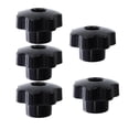 thumbnail image 2 of 5 Pcs M8 Female Thread Seven Star Shaped Head Clamping Nuts Knob, 2 of 9