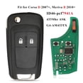 thumbnail image 5 of Phyun 2 Button 433Mhz Flip Remote Key Pcf7941A For Vauxhall Opel Corsa D Meriva B, 5 of 5