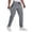 Gray, variant on Mens Quick Dry Hiking Pants Lightweight Joggers for Fishing Running Travel Breathable for All-Day Outdoor Comfort, L