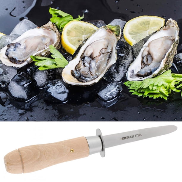HERCHR Abridor De Ostras, Cuchillo Para Ostras, Abre Ostras, Herramienta Para Abrir Ostras Para Mariscos