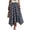 Navy, variant on Dpjklzsn Women's Plaid Asymmetrical Midi Skirt, High Waisted Flowy A-Line Handkerchief Skirt