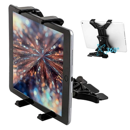 EEEKit Car Tablet Mount, Universal Car CD Slot Tablet Holder CD Player Tablet Mount for iPad Pro 10.5 9.7/ iPad Air iPad Mini 4 3 2/ Samsung Galaxy Tab Active 2 A2 S4 S3, All 7