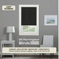 thumbnail image 5 of Achim 1" Cordless Vinyl Mini Blinds, Black, 46" x 48", 5 of 8