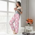thumbnail image 3 of Fotbe Pink Cartoon Bear Women's Pajama Pants,Sleepwear Pants,Pj Bottoms Drawstring And Pockets-XX-Large, 3 of 7