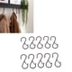thumbnail image 1 of Gancho En Forma De S, Ganchos Para Colgar, Fácil Uso, Ahorro De Espacio, 10 Piezas, Amplia Aplicación, Libre De Deformación Para Cocina, 1 of 7