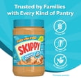 thumbnail image 5 of SKIPPY Creamy Peanut Butter, Roasted Peanuts, No Stir, Gluten Free, 40 oz, 5 of 9