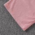thumbnail image 7 of Girls 2 Piece Outfits Bow Print Short Sleeve Crop T-Shirt & Elastic Waist Cargo Pants Casual Streetwear Clothes for Kids Pink Size 9-10 Years, 7 of 7