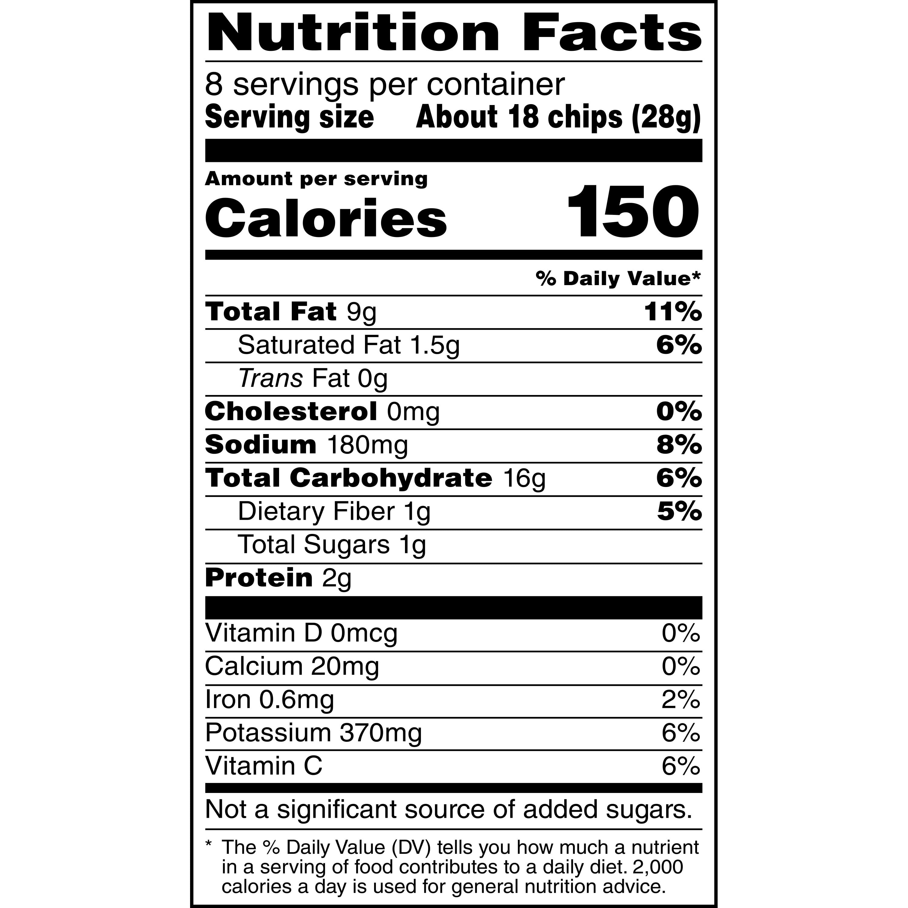 Lay's Kettle Cooked Potato Chips New York Style Pizza, 8 oz Bag