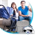 thumbnail image 2 of Bolsa organizadora JanHm para cochecito con portavasos impermeable grande, 2 of 5