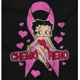 thumbnail image 2 of Betty Boop Breast Cancer Chemo Hero Women's T Shirt Ladies Tee Brisco Brands S, 2 of 5