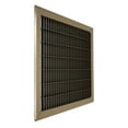 thumbnail image 5 of Fits 14x14 Duct Opening | Return Air Floor Grille by Handua| Walkable Vent Cover Grill for Floor | Brown | Heavy Duty Fixed Blades | Outer Dimensions: 15.75"W X 15.75"H, 5 of 9