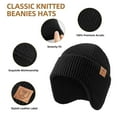 thumbnail image 3 of OZERO Winter Beanies Hats Men: Beanie with Ear Flaps Outdoor Thermal Knitted Hat - Warm Ski Stocking Polar Fleece Cuffed Cap, 3 of 7