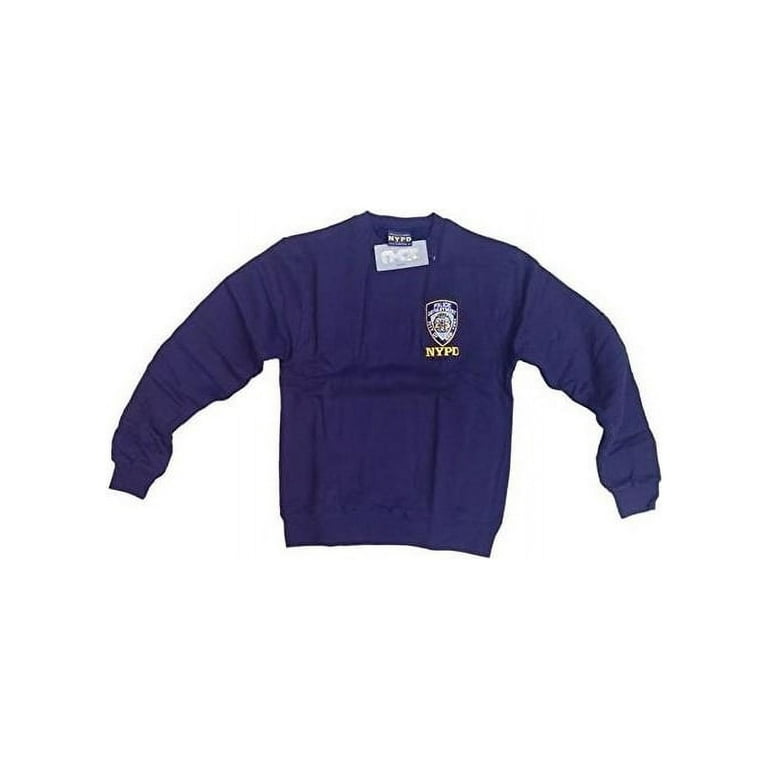 NYPD Mens Police Crewneck Sweatshirt Navy XX Large Walmart