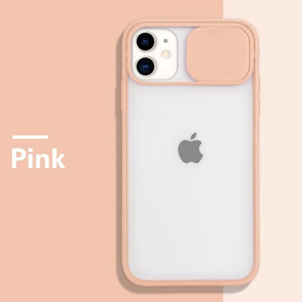 Funda de teléfono con protección de lente de cámara para iPhone 11 12 13 14 Pro Max 8 7 6 Plus XR Xs Max X SE 2020, funda trasera suave de Color caramelo Tan Jianjun unisex