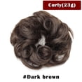 thumbnail image 2 of SEGO Messy Human Hair Bun Extensions Straight/Curly Hair Bun Hairpiece for Updo Style Chignon for Women Donut Ponytail, 2 of 8