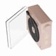 thumbnail image 2 of Altavoz de relaj de alarma de disco de vinilo, brazo columpio de fonógrafo reloj de vinilo altavoz para dormitorio, 2 of 8