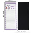 thumbnail image 5 of Inkdotpot Pack of 3 Magnetic Fridge To-Do List Notepads- Magnetic Memo Pads For Refrigerator-(50 Sheets Each)-FV, 5 of 7