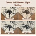 thumbnail image 7 of Design&I 8'x10' Washable Area Rug Floorcarpet Motif Streak Bold Accessories Moden Livingroom Neutral for King Size Bedroom, Under Bed, Sleek Flatweave Pet Friendly, 7 of 7