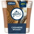 thumbnail image 1 of Glade® Scented Candle Air Freshener, Cashmere Woods, 1 of 9