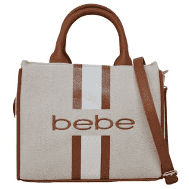 Bebe Paisley Mini Canvas Satchel