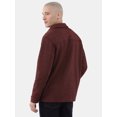 thumbnail image 3 of George Men's & Big Men's Knit Fleece Shirt Jacket, Sizes S-3XL, 3 of 5
