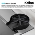 thumbnail image 3 of Enjuagadora de vidrio Kraus CleanMate KGR-500MB para fregadero de cocina, 3 of 9