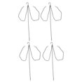 thumbnail image 4 of 4pcs Hanging Basket Chains Multi-purpose Flowerpot Hanging Chain Birdcage Chain, 4 of 9