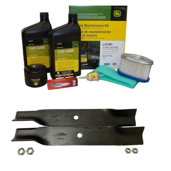 John Deere Original Equipment Model LT150 with Engine CV15S-41618 Maintenance Kit   Standard Blades