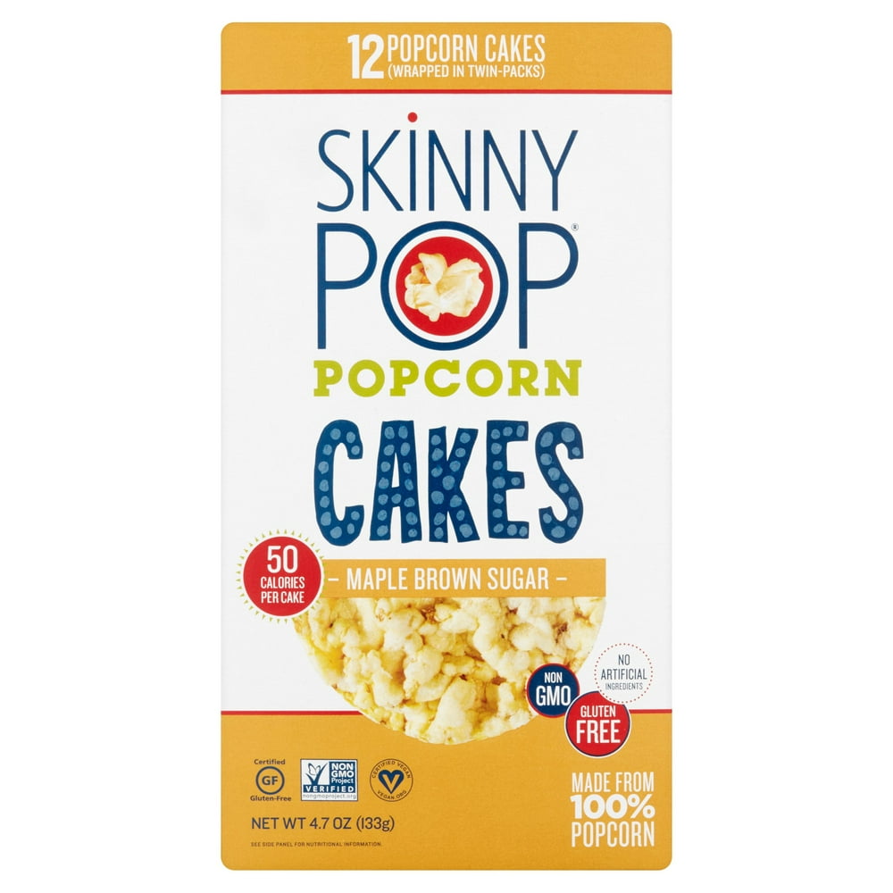Skinny Pop Popcorn Cake Lg Mpl Br Sg,4.2 Oz (Pack Of 12 Skinny Pop Popcorn Cake Lg Mpl Br Sg,4.2 Oz (Pack Of 12