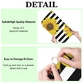 thumbnail image 6 of Summer Sunflower Dish Drying Mat for Kitchen Countertop Microfiber Pad Foldable Absorbent Rack Mat 16x18 Inch, 6 of 7