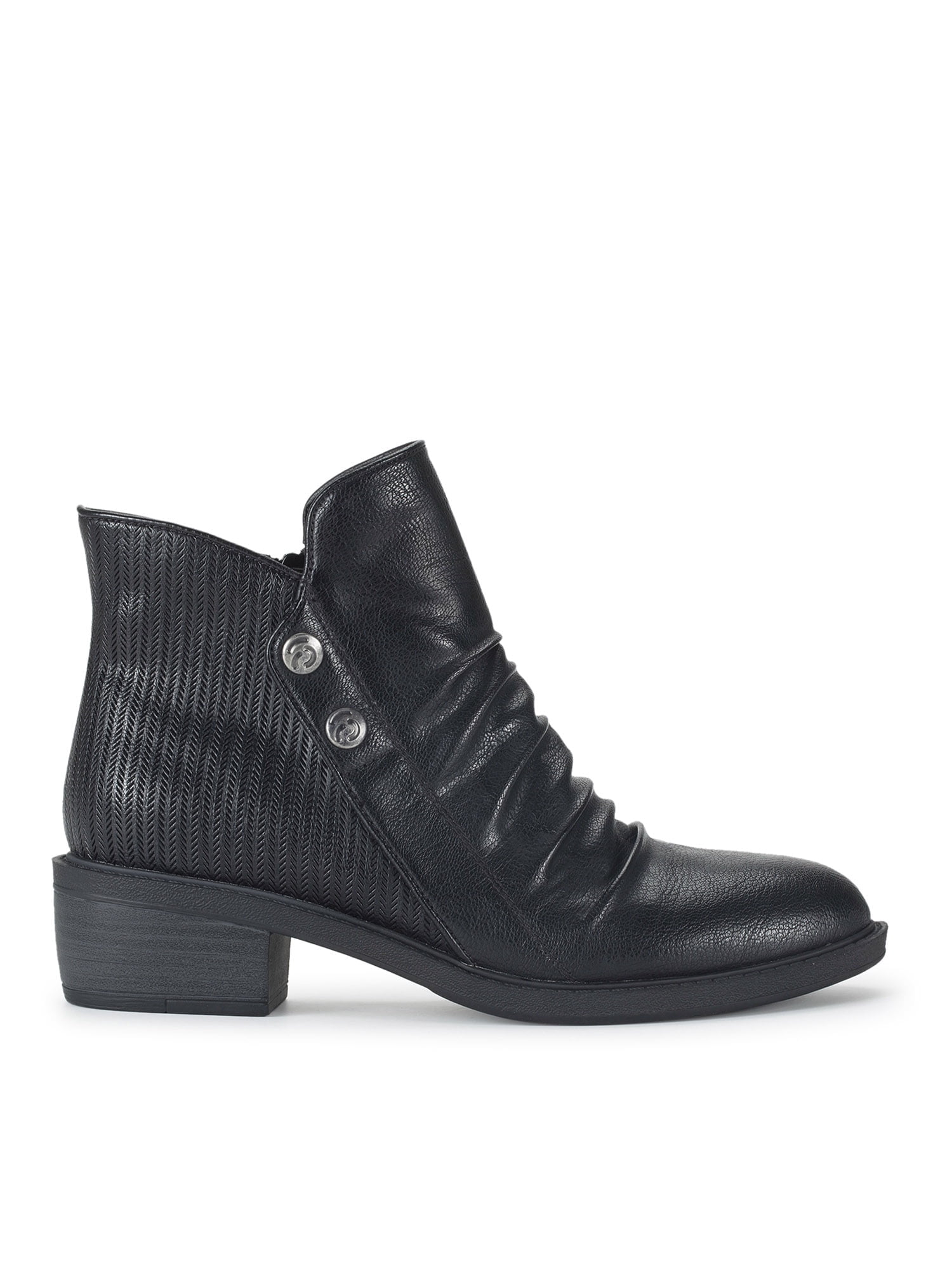 WearEver Women's Ruched Ankle Boots