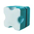 thumbnail image 1 of Cepillo magnético para acuarios, cepillo para peceras, cepillo de limpieza antideslizante y depurador de manchas. Azul, 1 of 9