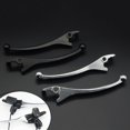 thumbnail image 4 of 1 Pair Left& Right Handbrake Lever for Motorcycle Electric Vehicle White L+R, 4 of 8
