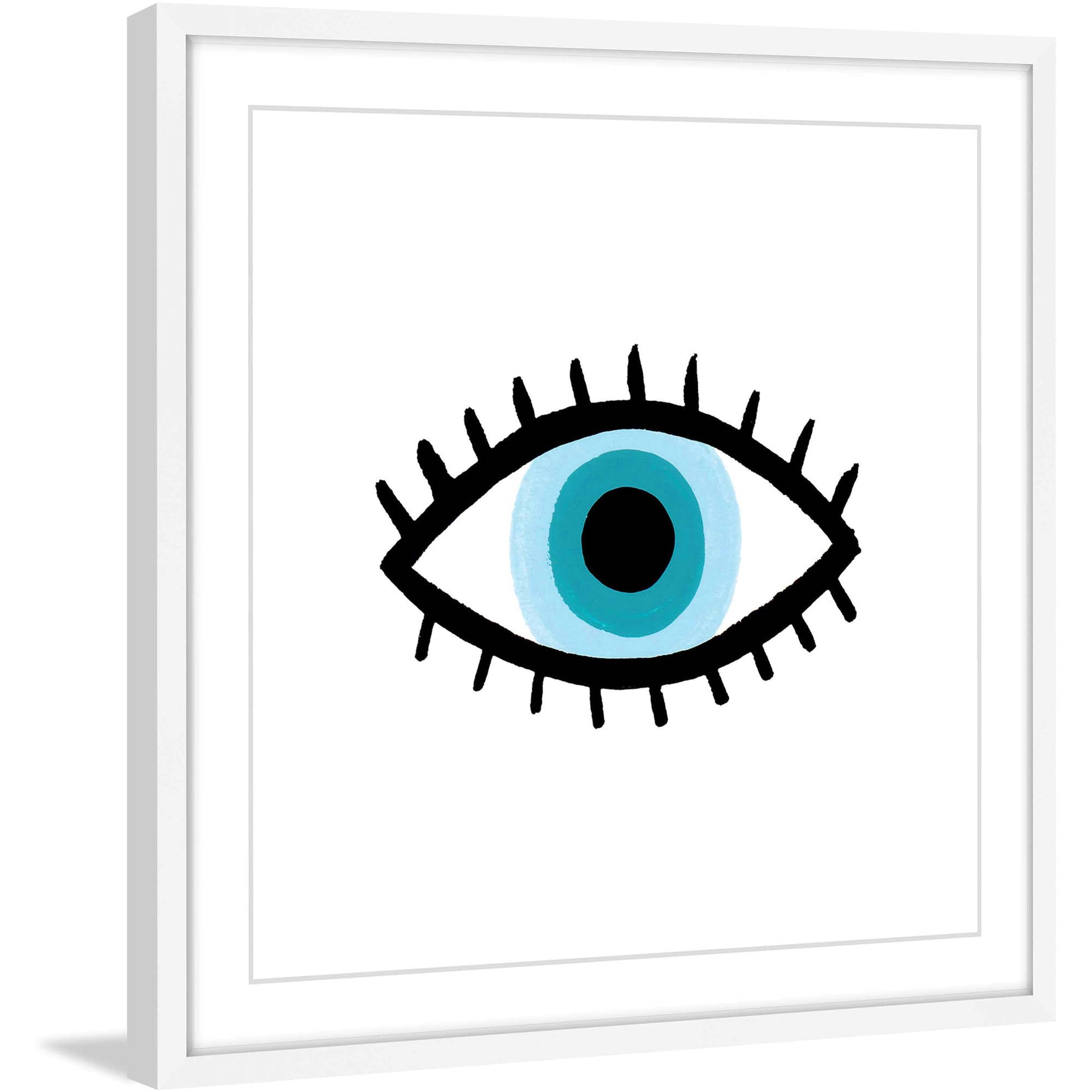"Eye See You" Framed Painting Print