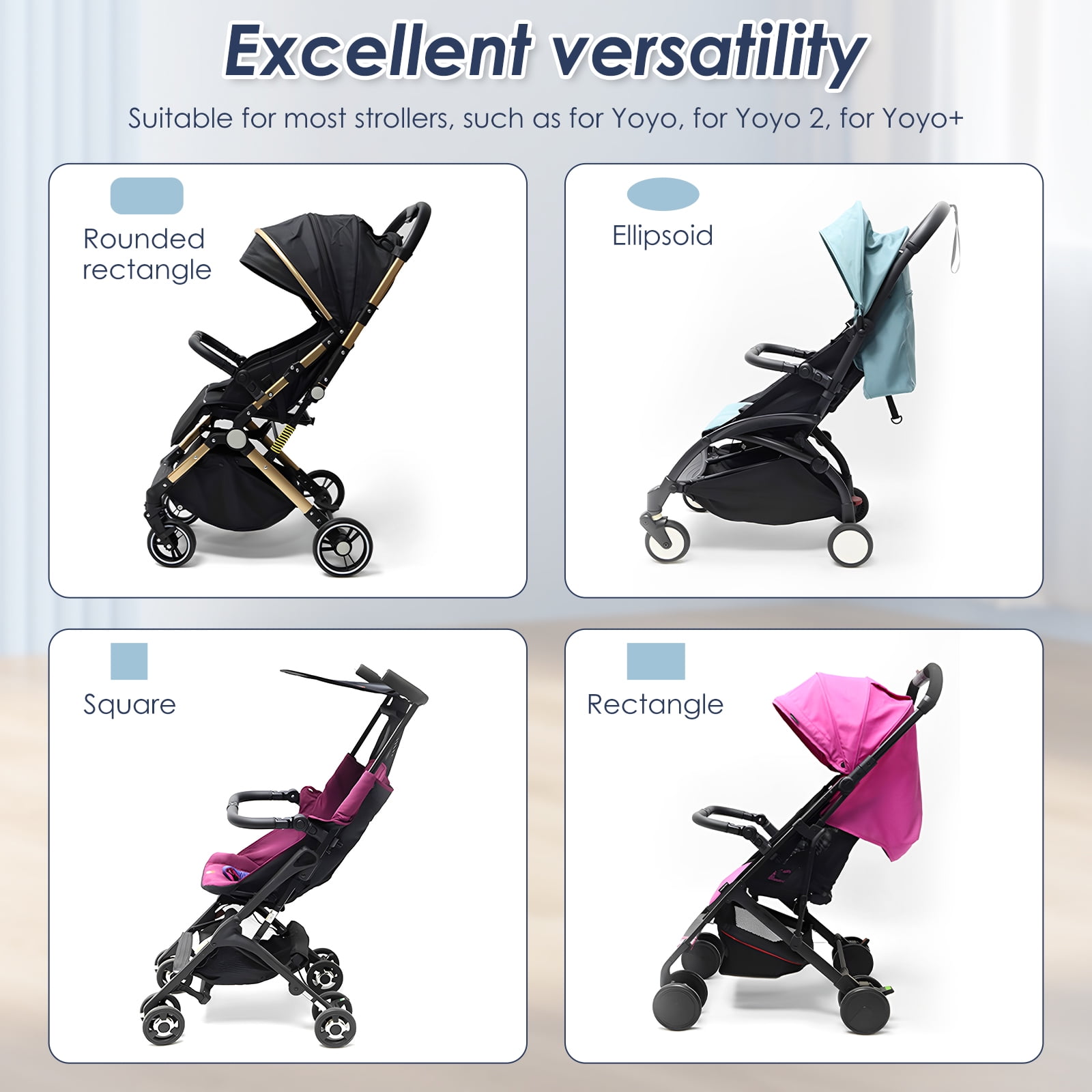 Stroller Bumper Bar Angle Adjustable Armrest Stroller Handle Multifunctional Stroller Bumper Handle Removable Stroller Crossbar for Baby Stroller