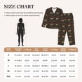thumbnail image 4 of Sikiie Boho Owl Women's Long-Sleeve Shirt and Full-Length Bottom Pajama Set (s-xxl)-Medium, 4 of 7