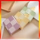 thumbnail image 4 of Monedero corto tejido con forma de galleta, monedero pequeño, sencillo y exquisito para mujer con múltiples tarjetas, 4 of 6
