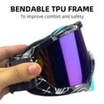 thumbnail image 6 of Motorcycle Goggles, Adjustable Elastic Band Replaceable Lens Goggles, Protective Gear for Motorcycle Bicycle Skiing Climbing, 6 of 9