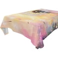 thumbnail image 4 of YAZAOO Square Tablecloth Watercolor Dandelion Pattern Tableclothes, 4 of 9