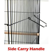 55 Extra Large Tight 3/8-inch Bar Spacing Multiple Flight Bird Breeding Breeder Cage with Removable Rolling Stand For Aviary Budgie Canary Finch