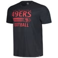thumbnail image 2 of Men's '47 Black San Francisco 49ers Rider Franklin T-Shirt, 2 of 3