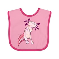 Inktastic Axolotl Says Hello Cute Salamander Boys or Girls Baby Bib
