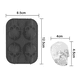 thumbnail image 2 of Molde de silicona para máquina de hielo con forma de calavera sin BPA para whisky, cócteles y eventos festivos. El cierre innovador garantiza que no haya fugas ni derrames (1 unidad), 2 of 5